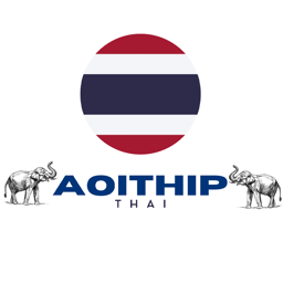 Aoithip Thai logo.
